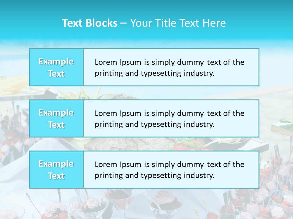 Outdoor Buffet PowerPoint Template