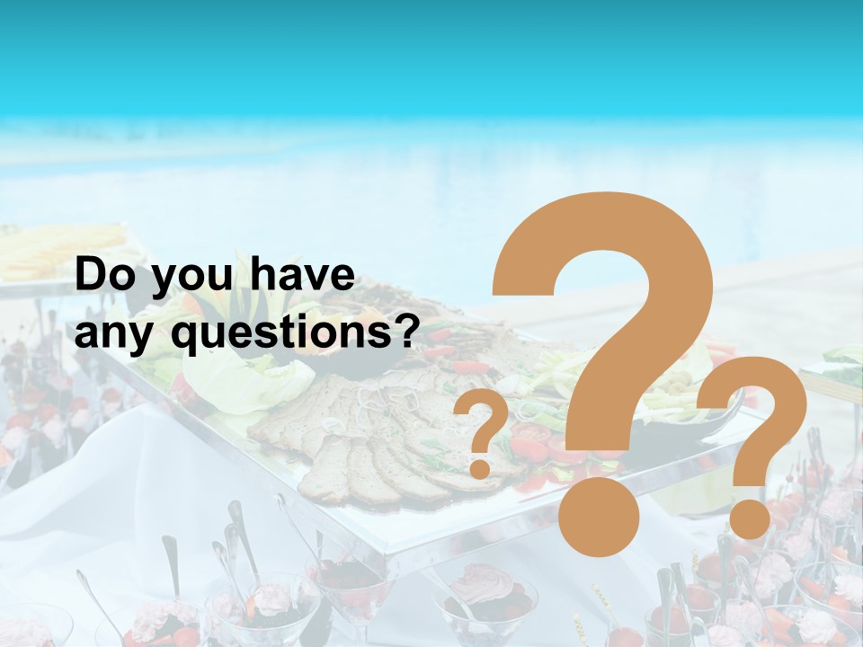 Outdoor Buffet PowerPoint Template