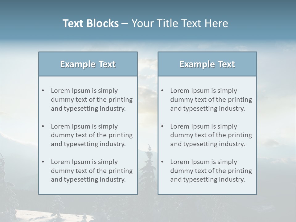 Winter Ipad PowerPoint Template