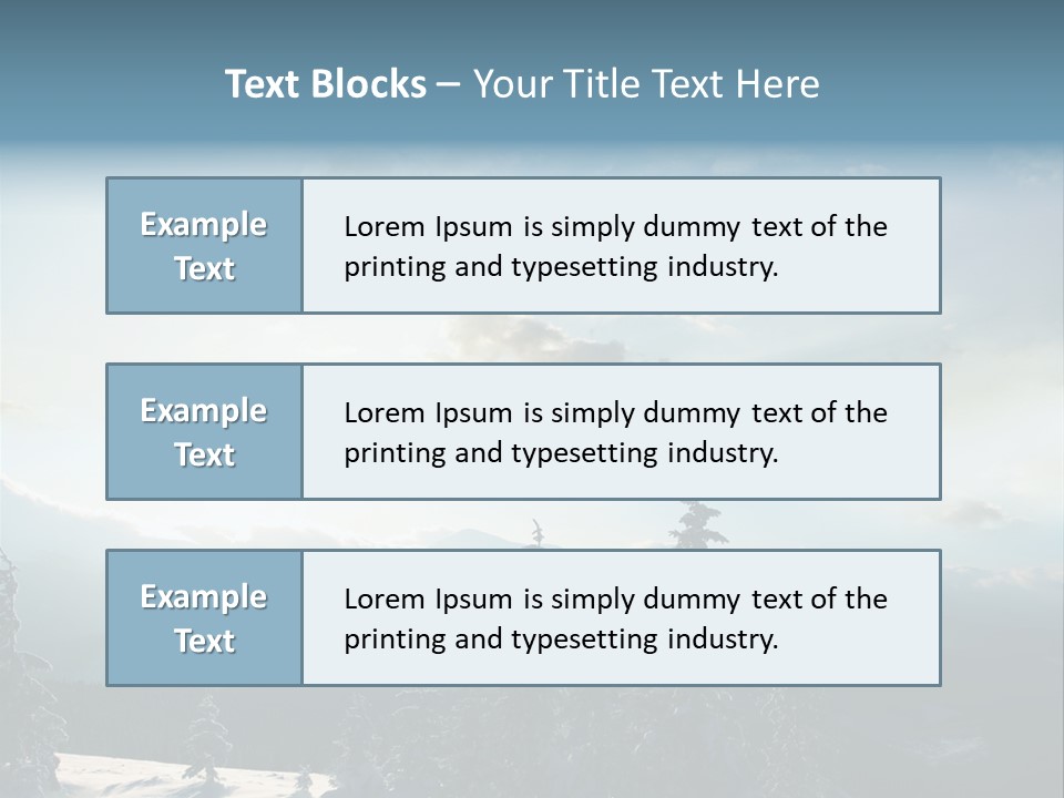 Winter Ipad PowerPoint Template