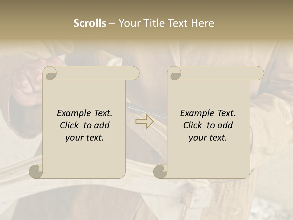 Antique Website Templates PowerPoint Template
