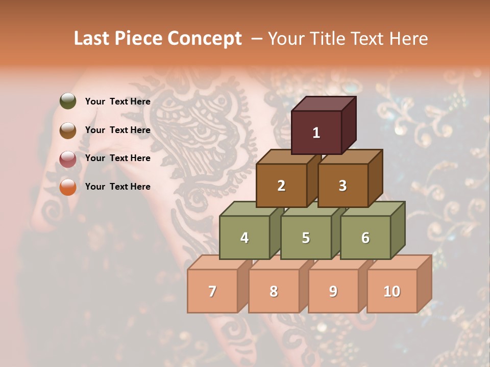 Hand Palm Henna PowerPoint Template