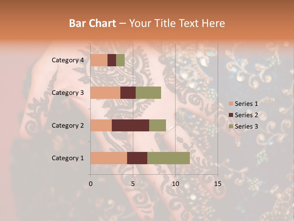 Hand Palm Henna PowerPoint Template