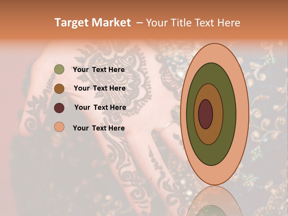 Hand Palm Henna PowerPoint Template