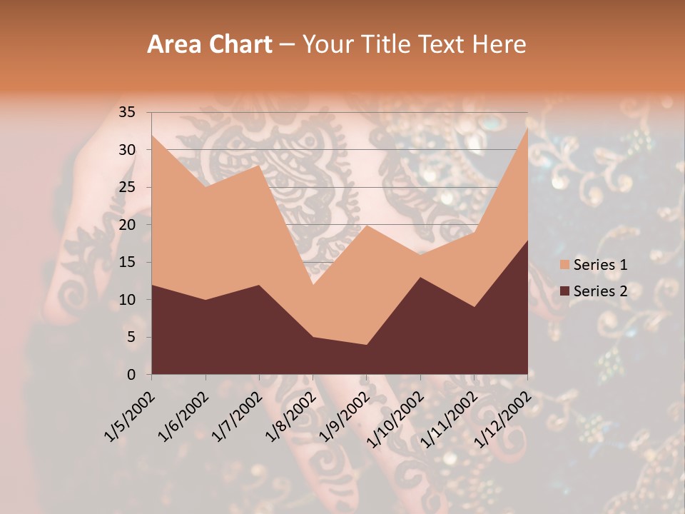Hand Palm Henna PowerPoint Template