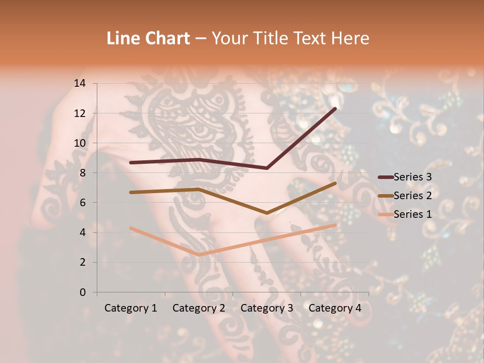 Hand Palm Henna PowerPoint Template