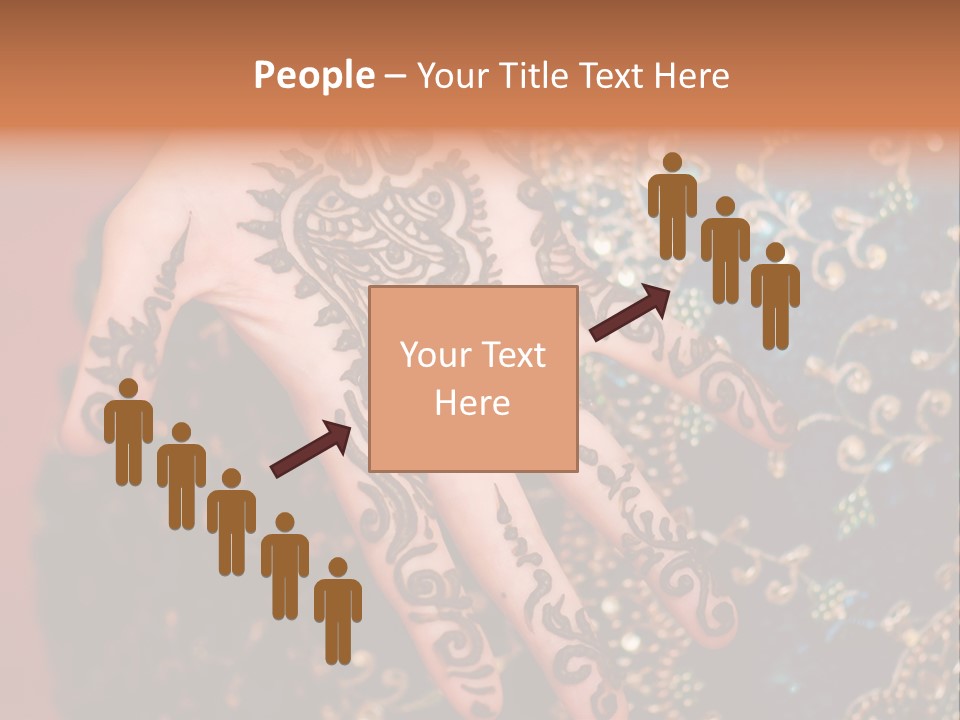 Hand Palm Henna PowerPoint Template