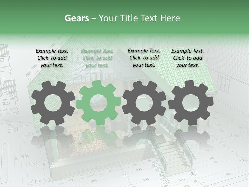 Architect Drawing PowerPoint Template