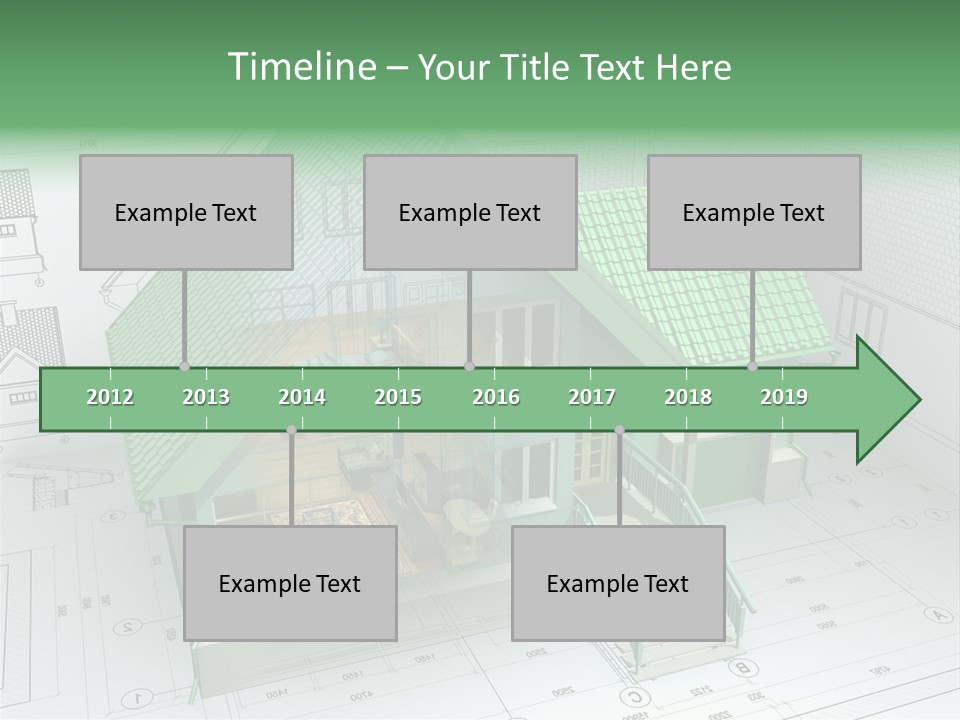 Architect Drawing PowerPoint Template