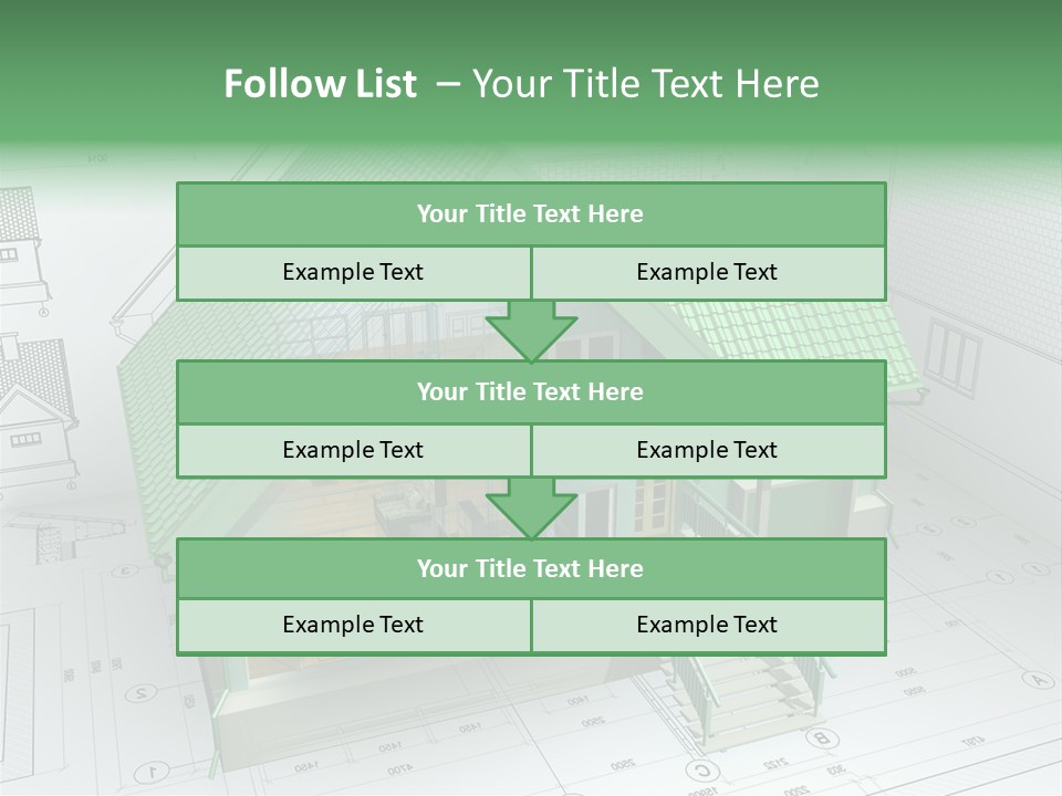 Architect Drawing PowerPoint Template