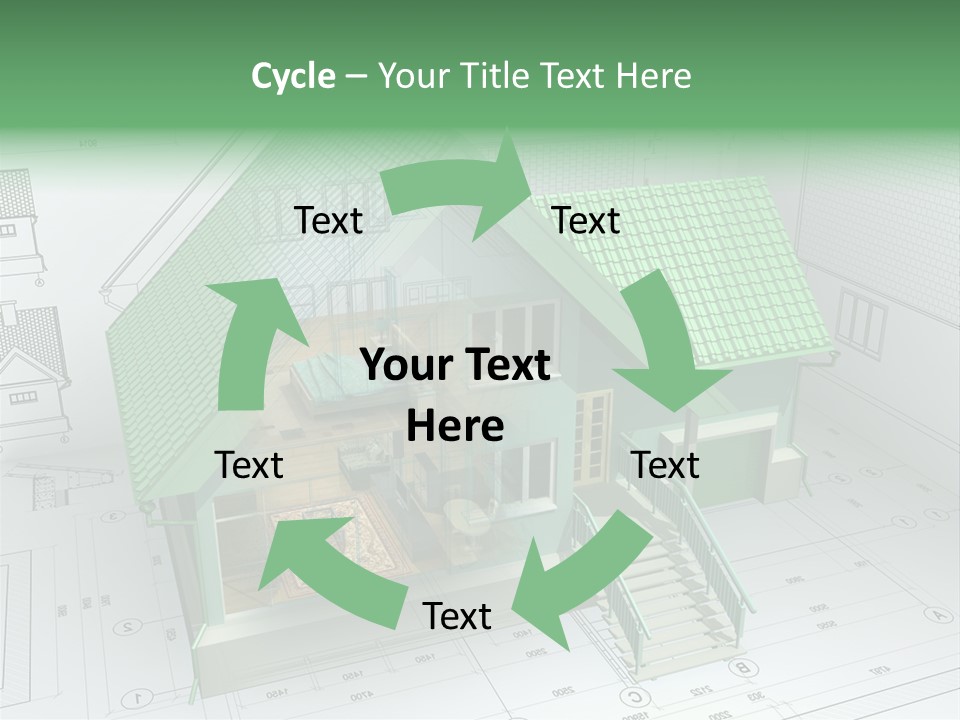Architect Drawing PowerPoint Template