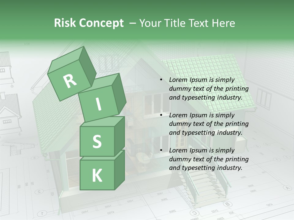 Architect Drawing PowerPoint Template