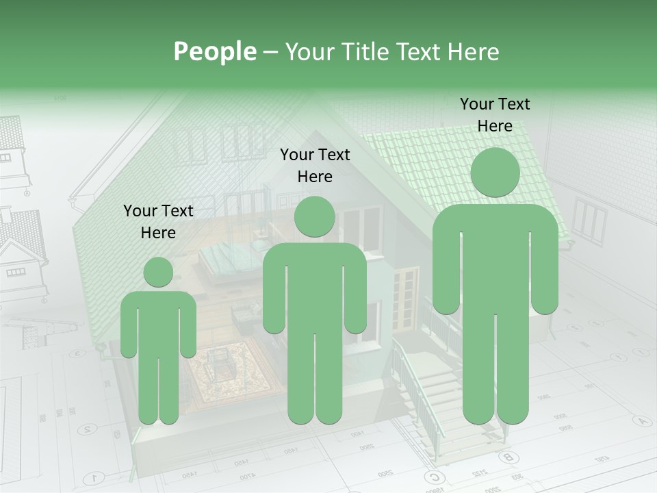 Architect Drawing PowerPoint Template