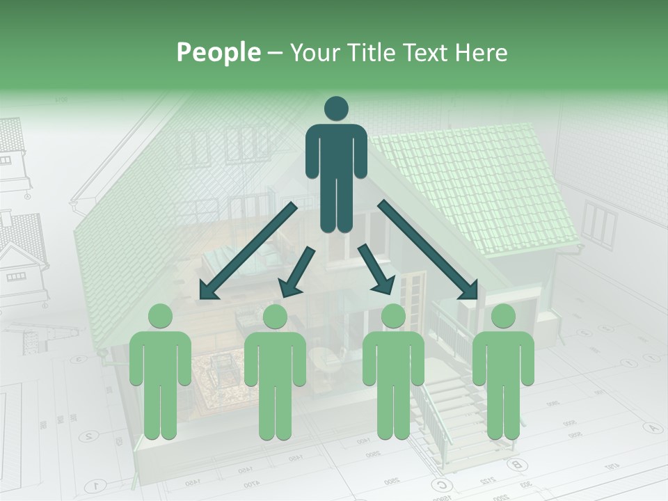 Architect Drawing PowerPoint Template
