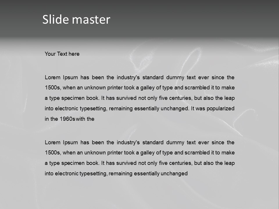 Sensual Luxury Tender PowerPoint Template