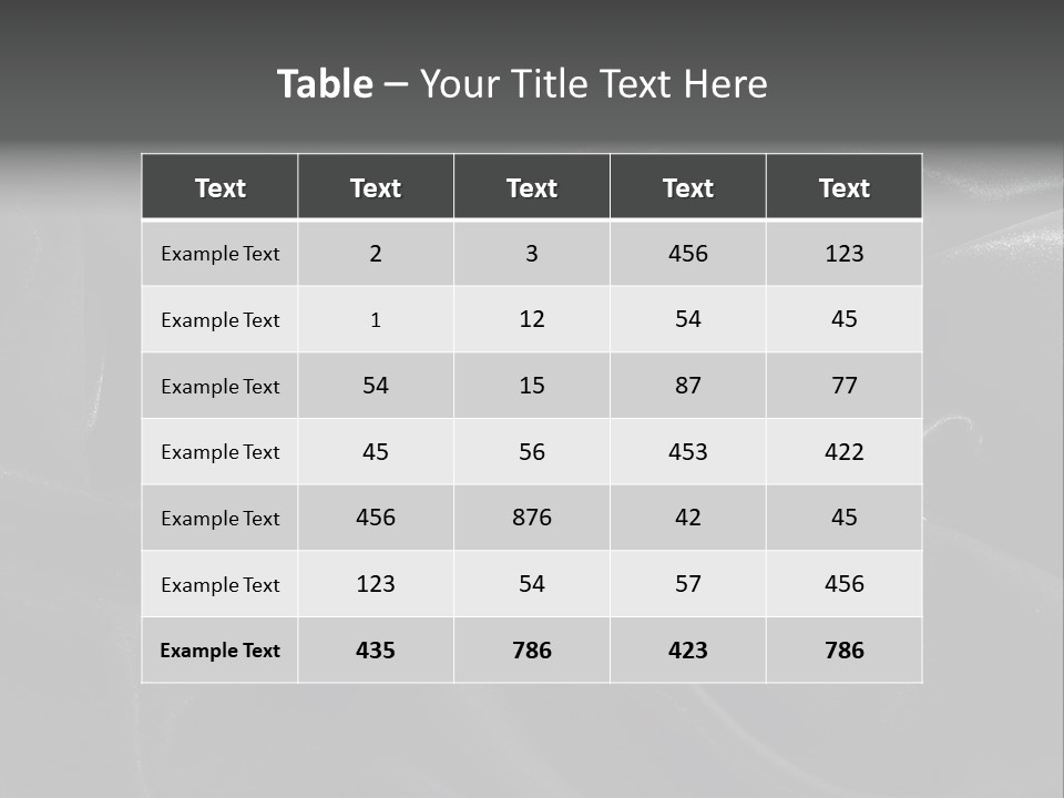 Sensual Luxury Tender PowerPoint Template