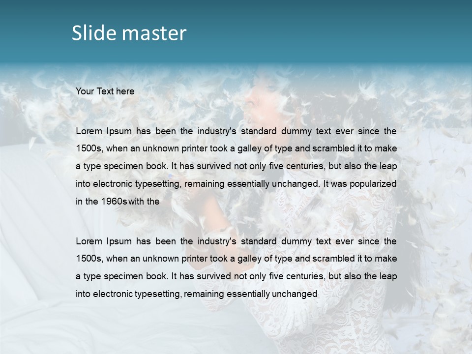 Fashion Women Cute PowerPoint Template