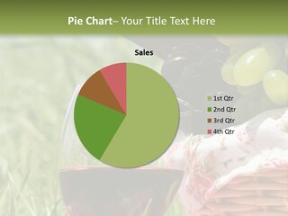 Wine Glasses Agriculture Summer PowerPoint Template