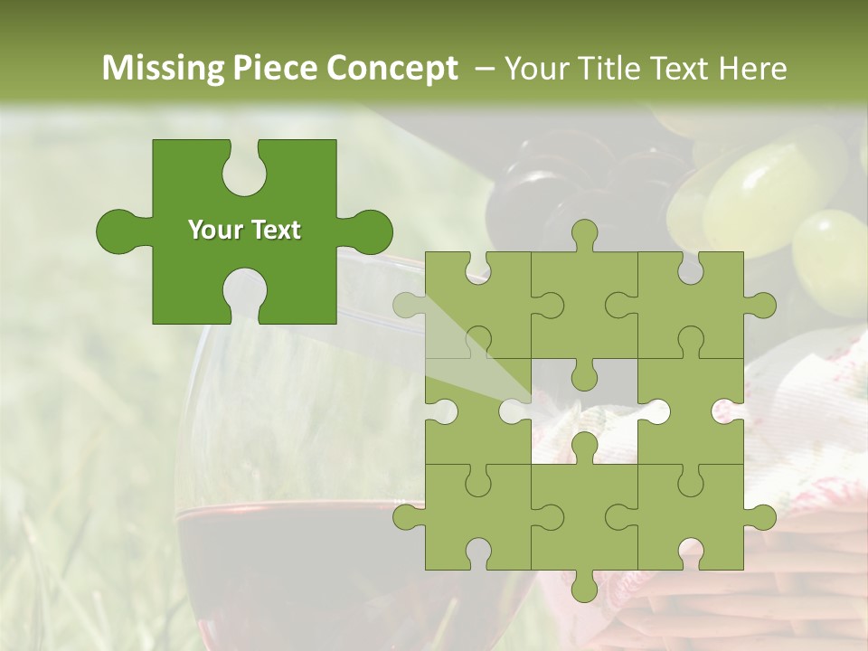 Wine Glasses Agriculture Summer PowerPoint Template