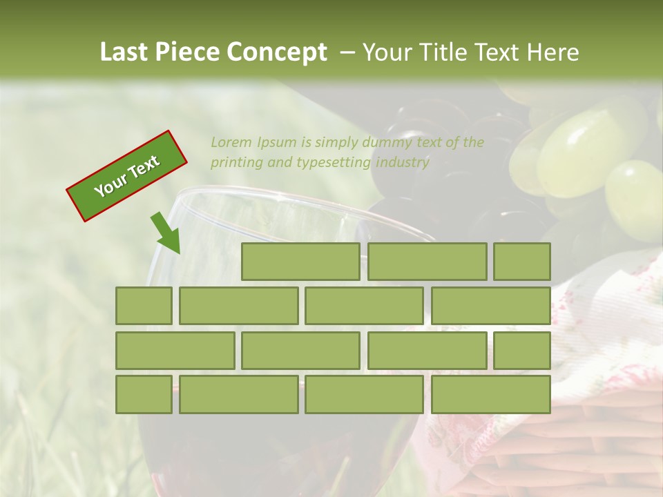 Wine Glasses Agriculture Summer PowerPoint Template