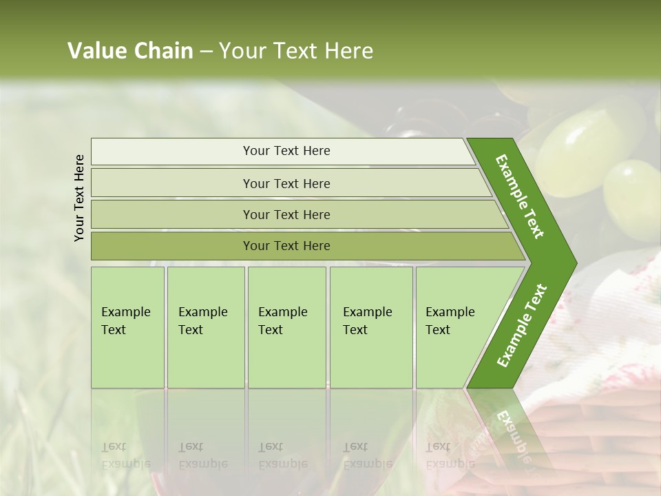 Wine Glasses Agriculture Summer PowerPoint Template
