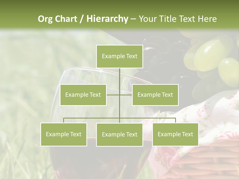 Wine Glasses Agriculture Summer PowerPoint Template