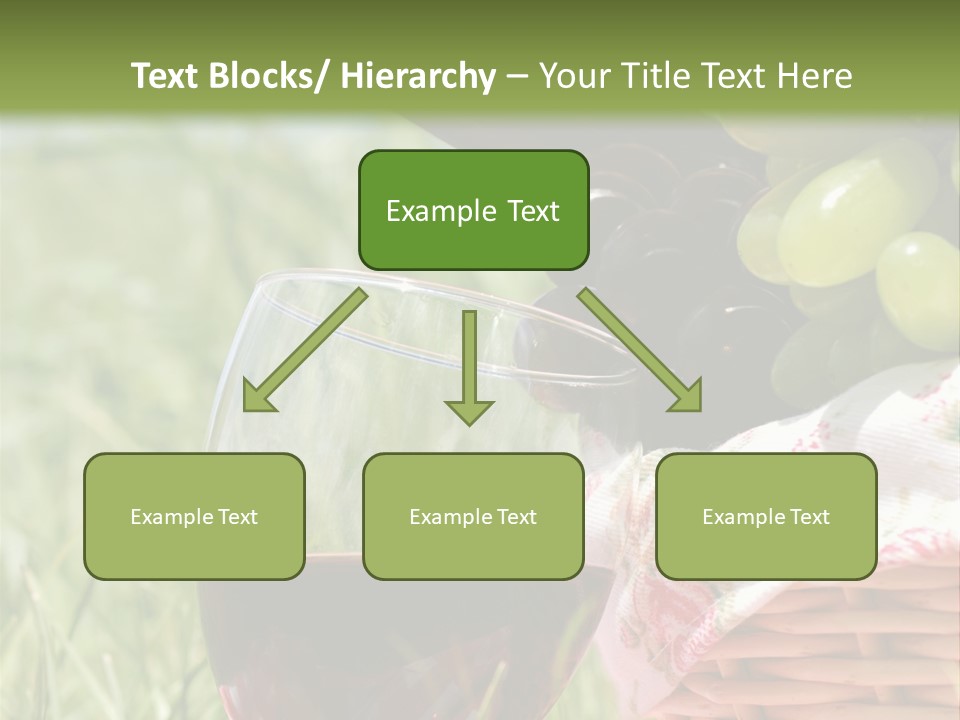 Wine Glasses Agriculture Summer PowerPoint Template