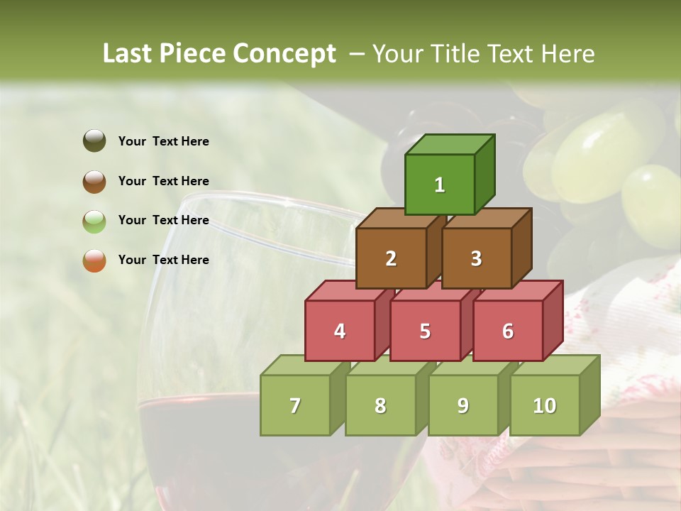 Wine Glasses Agriculture Summer PowerPoint Template