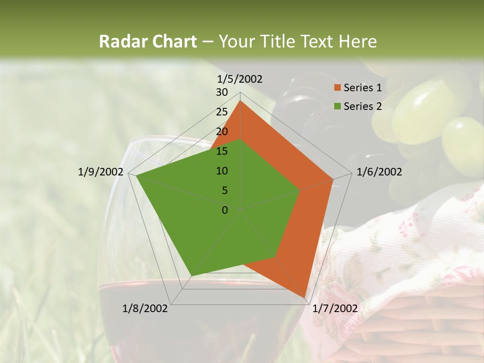 Wine Glasses Agriculture Summer PowerPoint Template