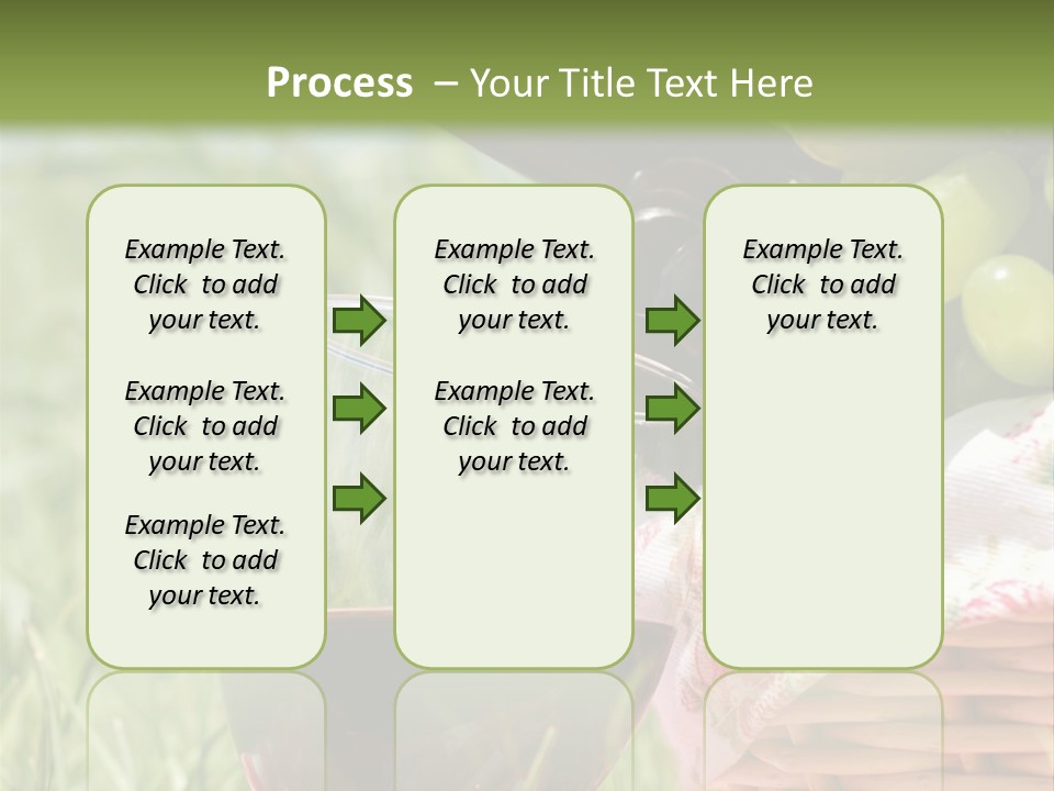Wine Glasses Agriculture Summer PowerPoint Template