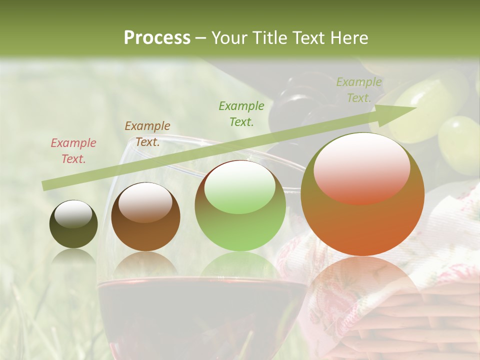 Wine Glasses Agriculture Summer PowerPoint Template