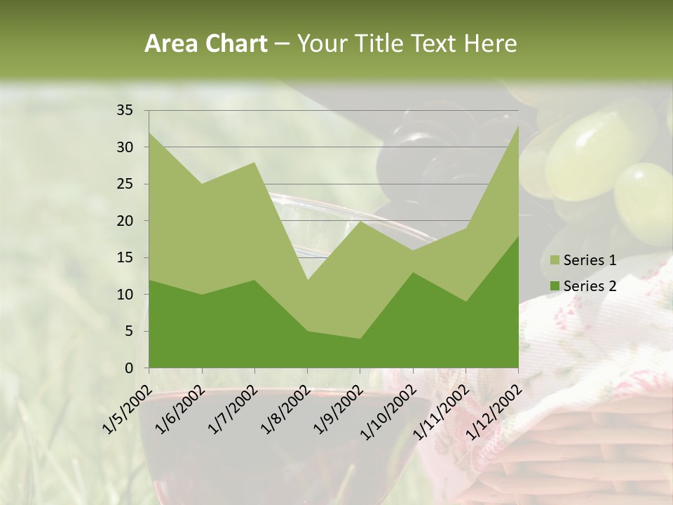 Wine Glasses Agriculture Summer PowerPoint Template