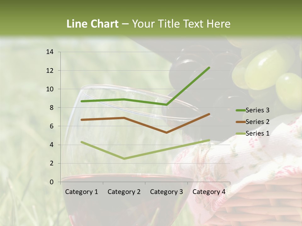 Wine Glasses Agriculture Summer PowerPoint Template