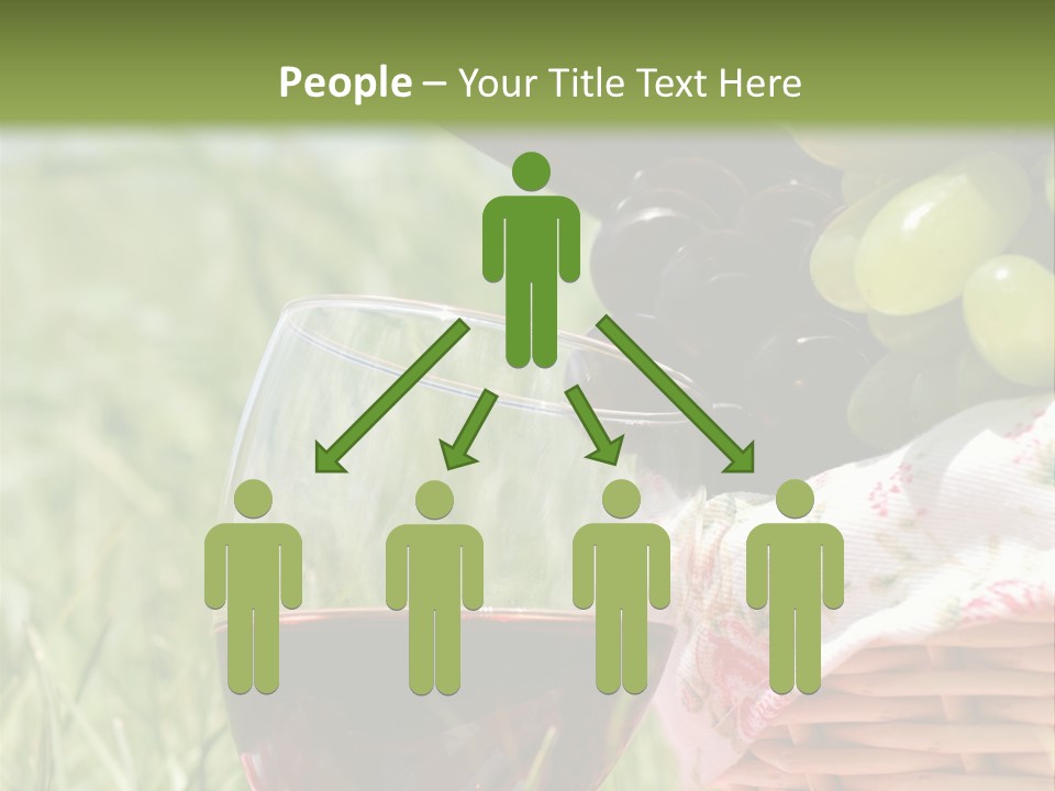 Wine Glasses Agriculture Summer PowerPoint Template