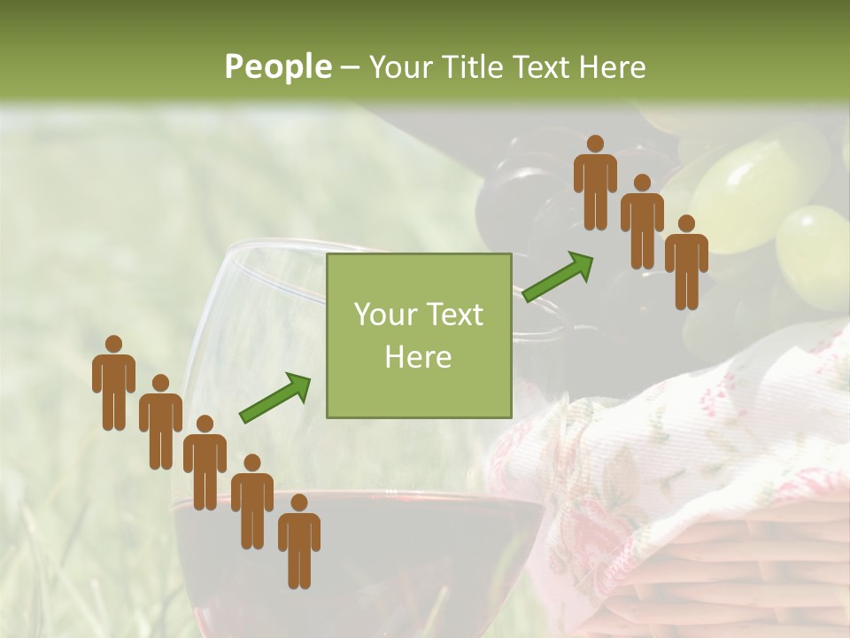 Wine Glasses Agriculture Summer PowerPoint Template