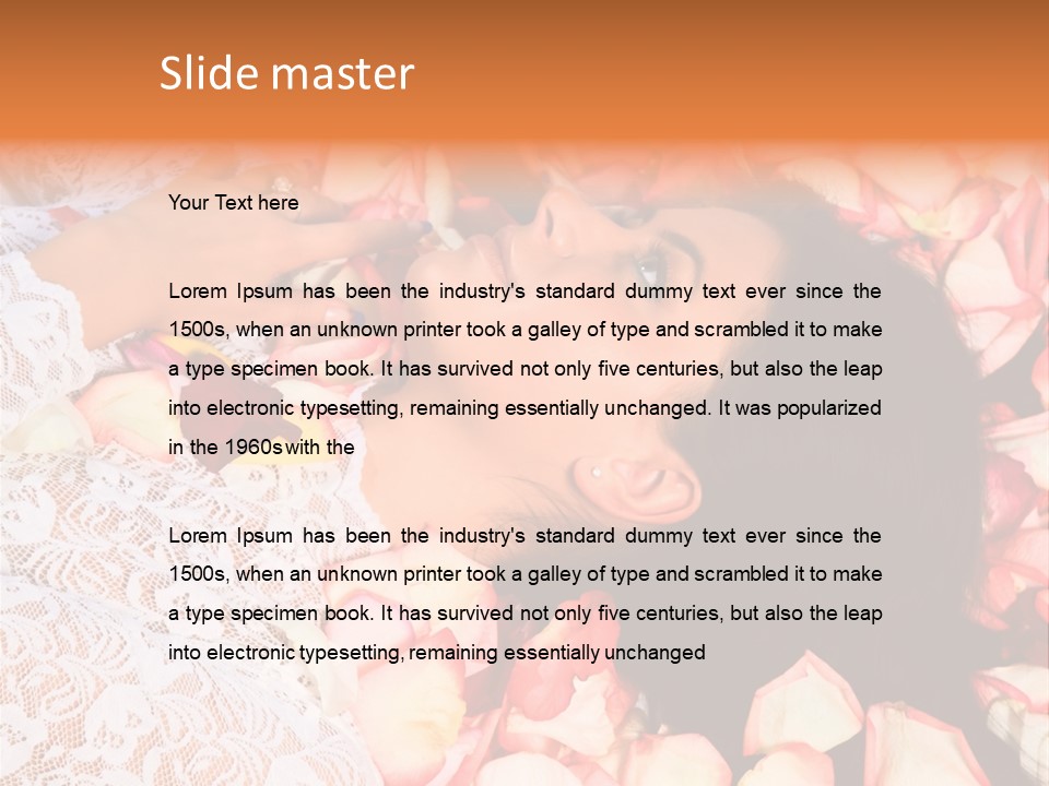 Lovely Face PowerPoint Template