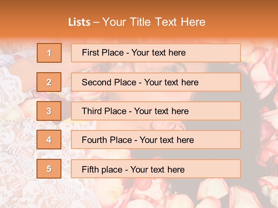 Lovely Face PowerPoint Template