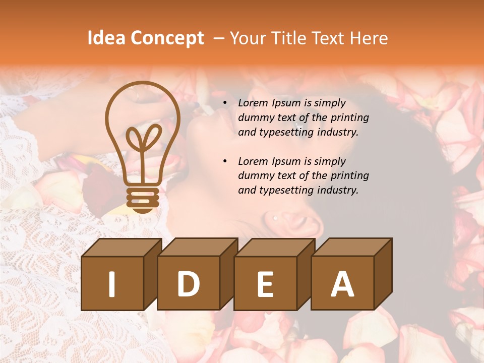 Lovely Face PowerPoint Template