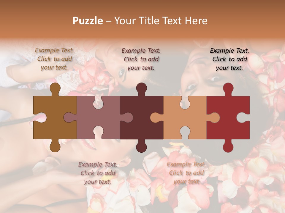 Head Therapeutic Look PowerPoint Template