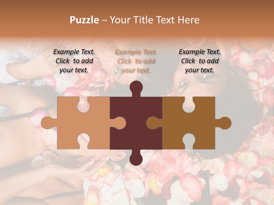 Head Therapeutic Look PowerPoint Template