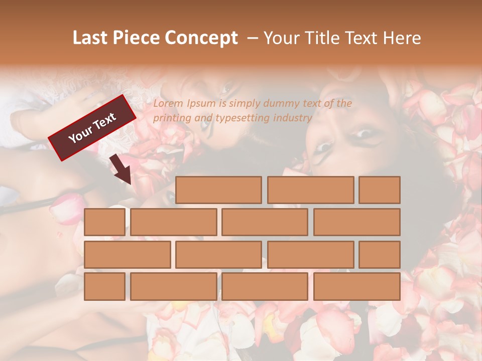 Head Therapeutic Look PowerPoint Template
