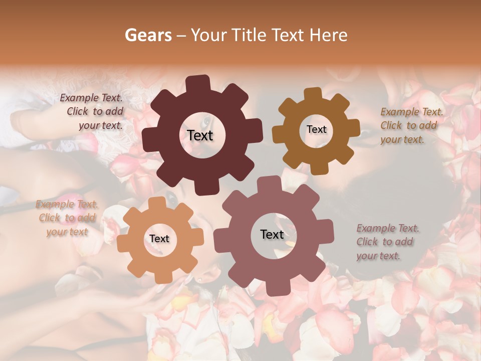 Head Therapeutic Look PowerPoint Template