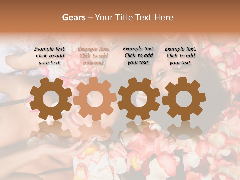 Head Therapeutic Look PowerPoint Template