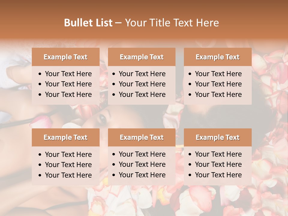Head Therapeutic Look PowerPoint Template