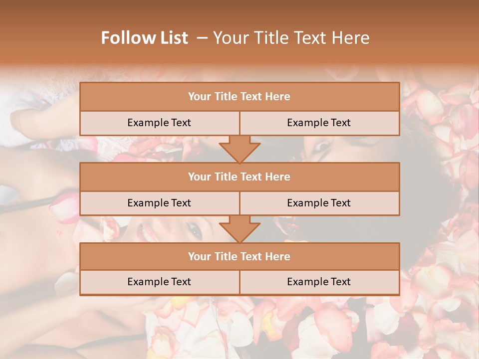 Head Therapeutic Look PowerPoint Template