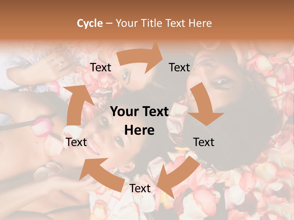 Head Therapeutic Look PowerPoint Template