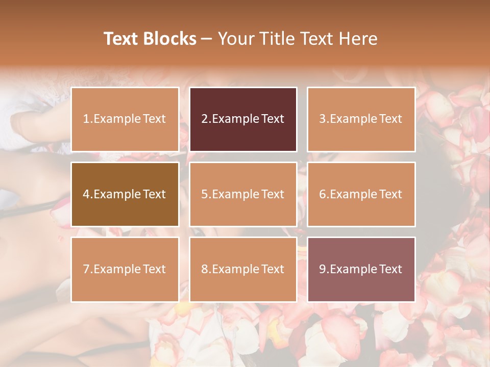 Head Therapeutic Look PowerPoint Template