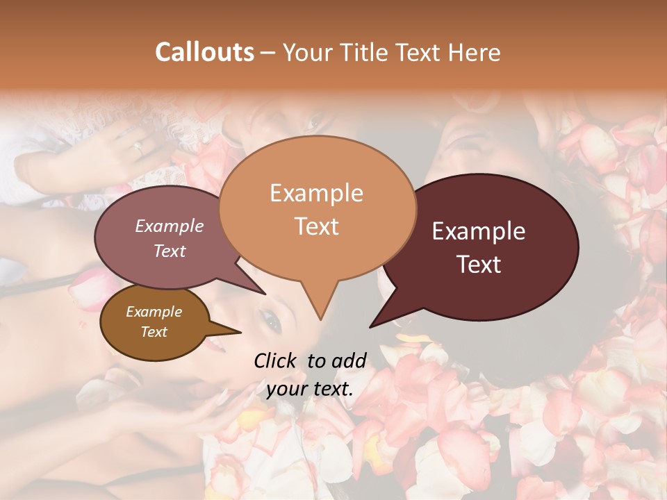Head Therapeutic Look PowerPoint Template