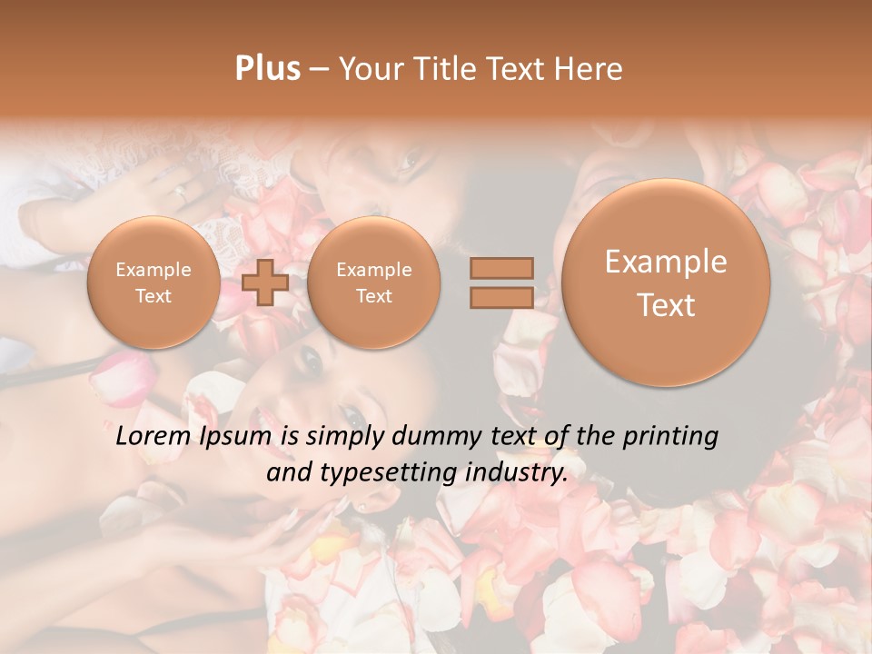 Head Therapeutic Look PowerPoint Template