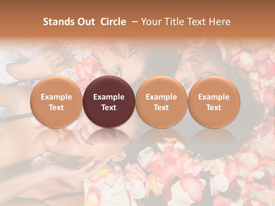 Head Therapeutic Look PowerPoint Template